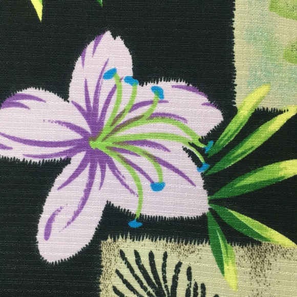 SAG HARBOR Tropical Hawaiian Cruise Summer Beach Poolside Wrinkle Resistant NWOT - Picture 11 of 16